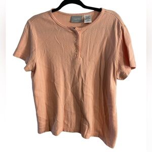 Blair Light Pink Ribbed Top